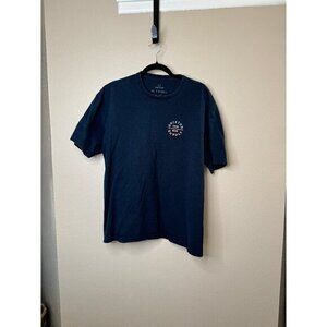 Brixton Men's Blue Shirt Size‎ X-Large short sleeve t-shirt standard fit cotton